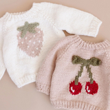 Strawberry Pullover Sweater