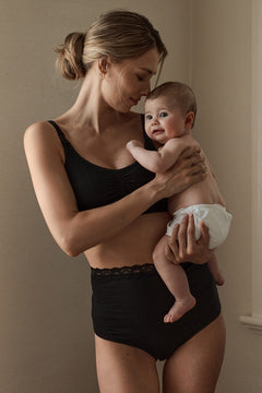 Seamless Nursing Bra (Black) | Ripe Maternity
