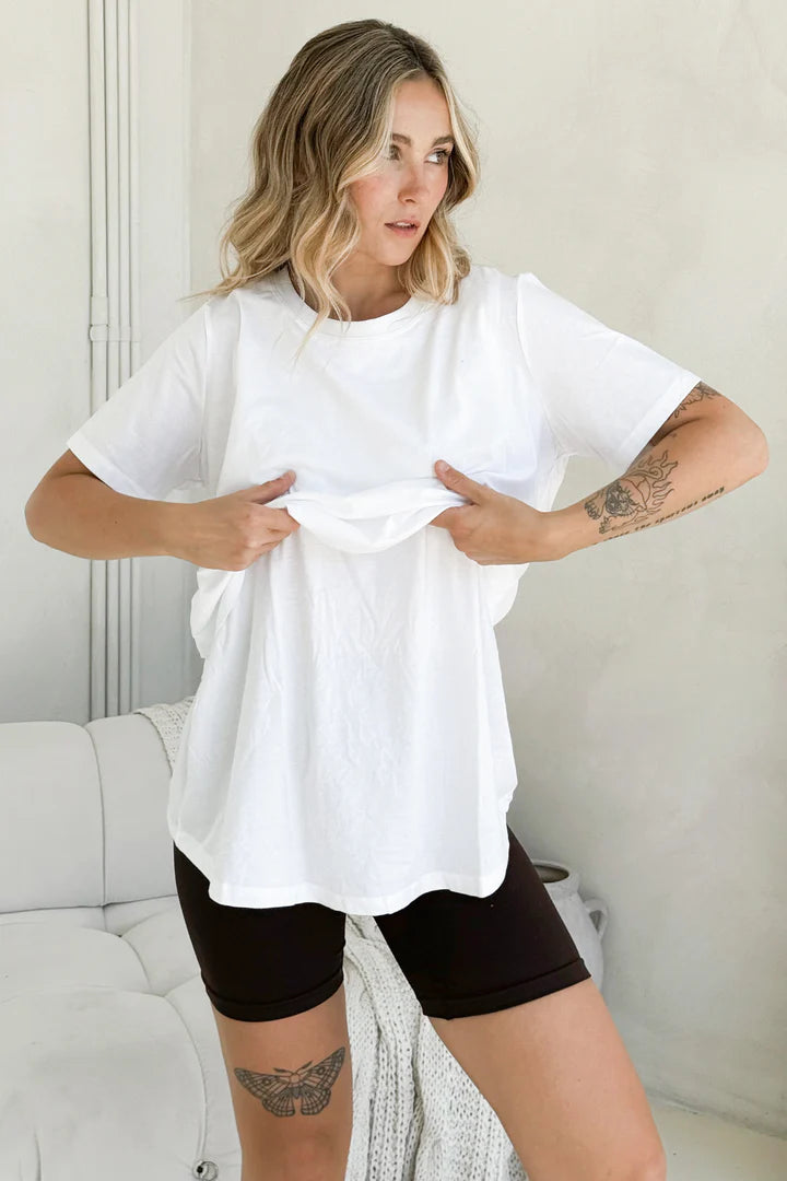 Me And You Nursing Tee | Bae The Label | Maternity Tops Canada