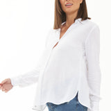 Clara Relaxed Shirt | Ripe Maternity | Maternity & Nursing Tops Canada