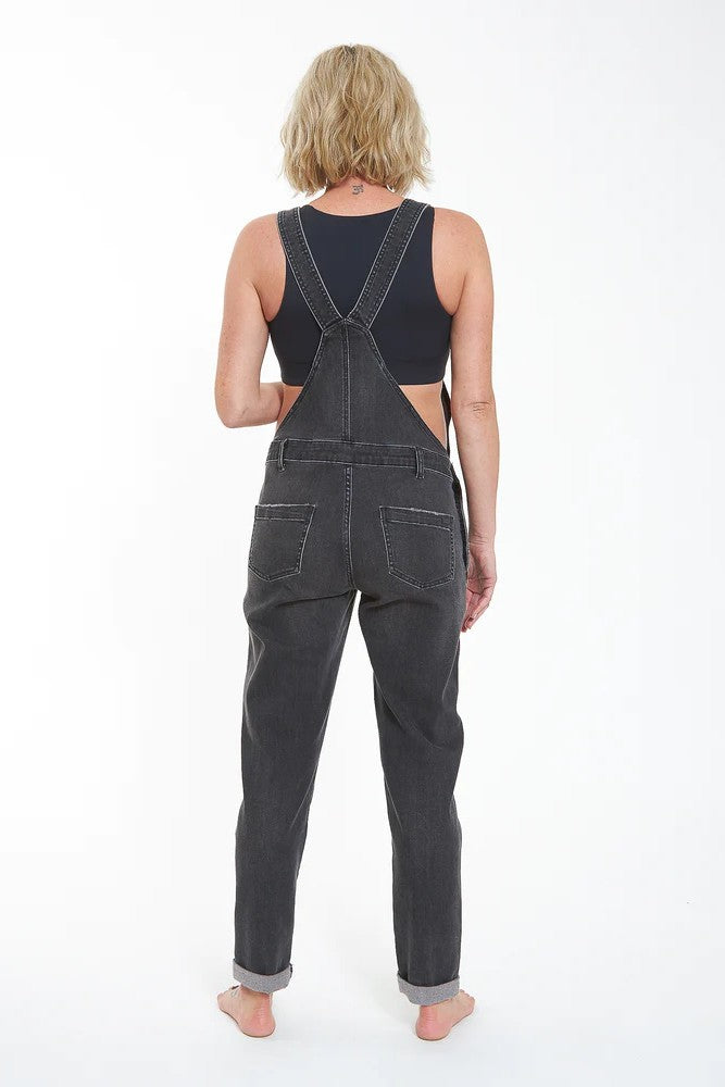 Denim Overalls | Black | Ripe Maternity | CARRY | Maternity Jeans Canada