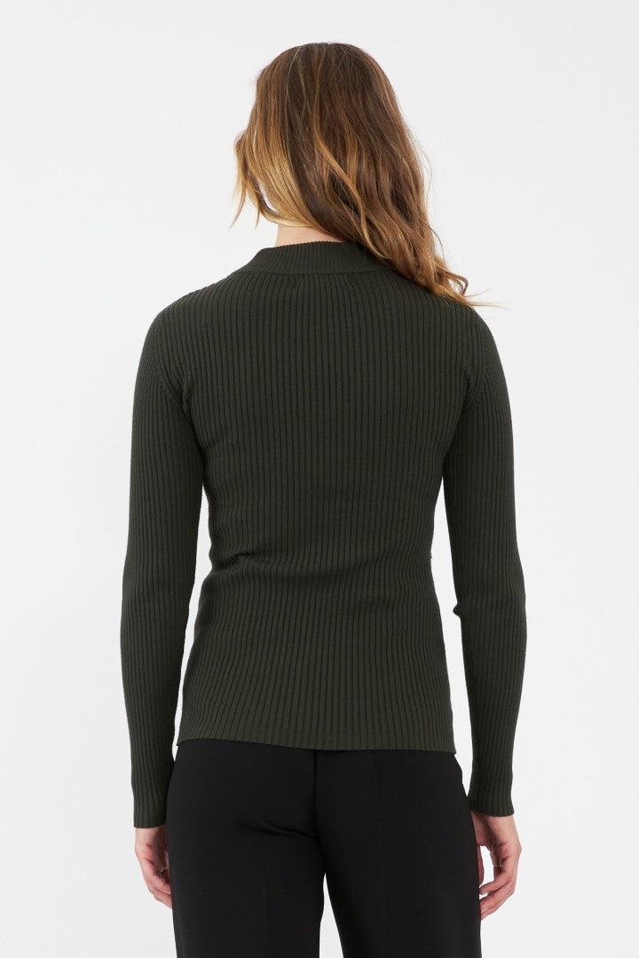Lift Up Maternity & Nursing Knit (Ivy) | Ripe Maternity Canada