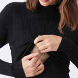 Nella Rib Nursing Knit Dress