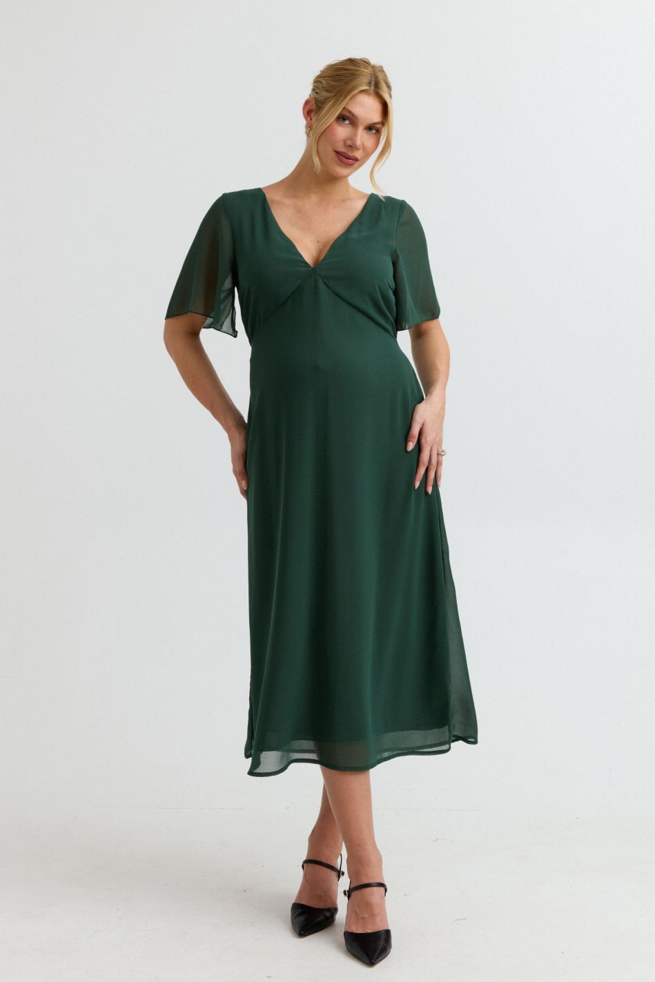 Lily chiffon dress hotsell