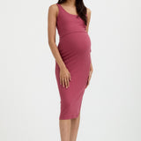 Maeve Rib Nursing Tank Dress