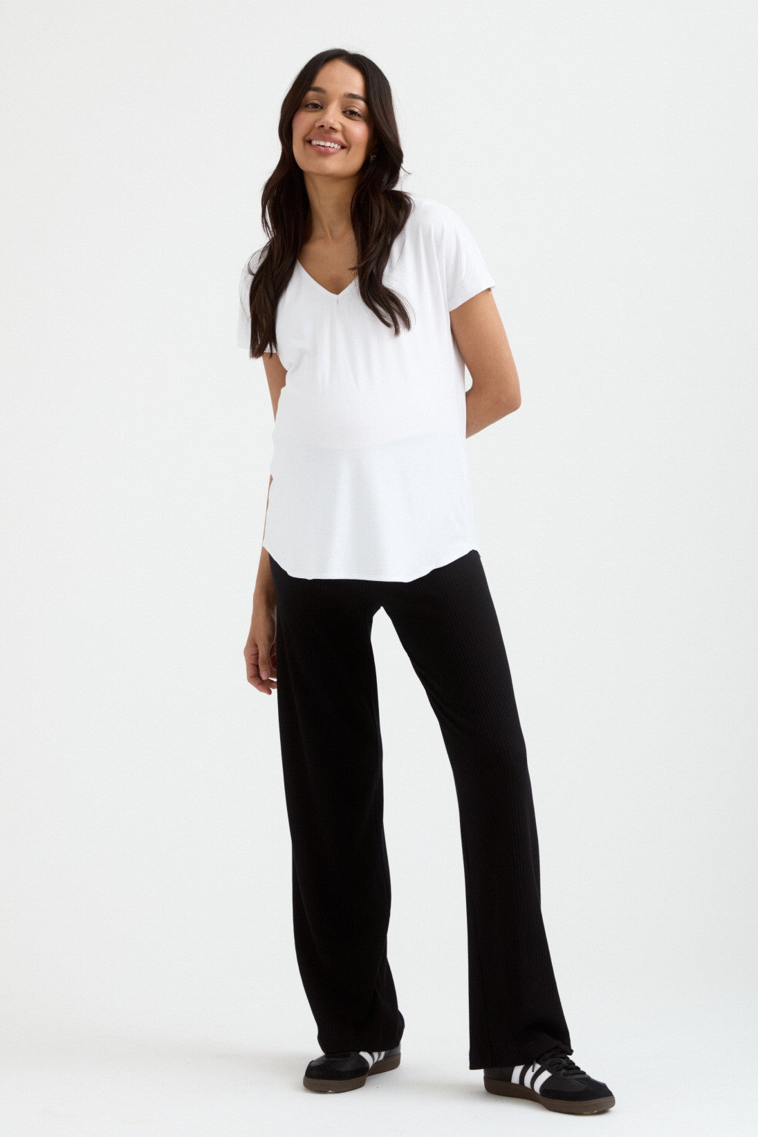 Maxine Straight Pant | CARRY | Maternity Pants Canada