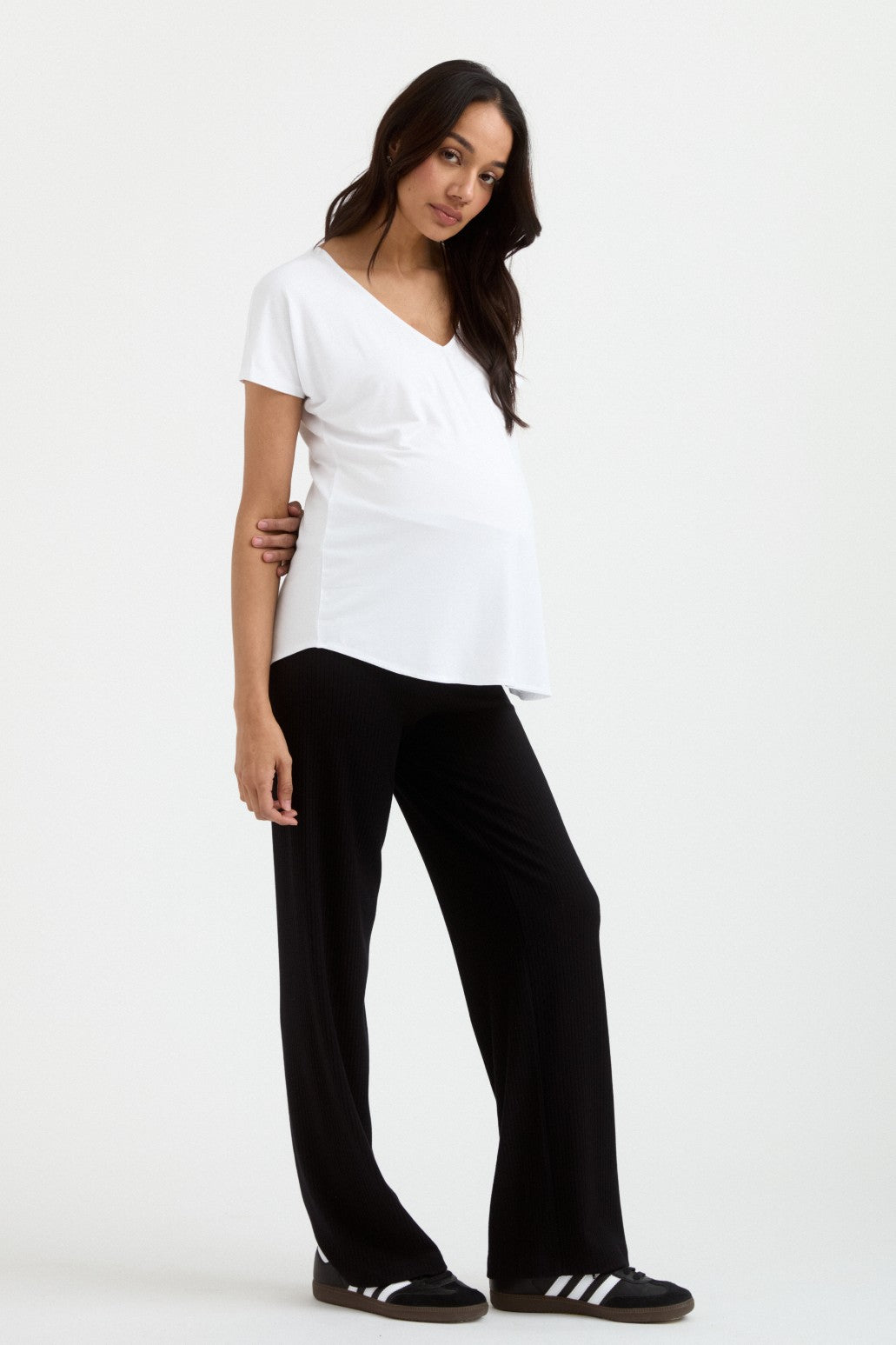 Maxine Straight Pant | CARRY | Maternity Pants Canada