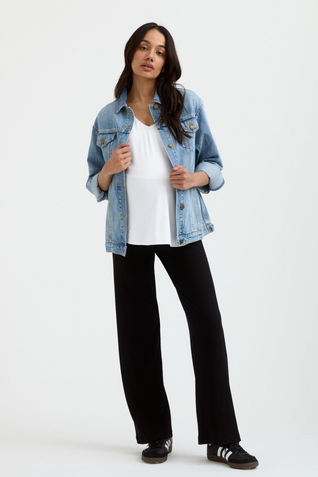 Maxine Straight Pant | CARRY | Maternity Pants Canada