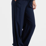 Marlow Shirred Maternity Pant (Navy) | Ripe Maternity