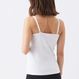Organic Cotton Nursing Cami (White) | Ripe Maternity