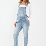 Pale Blue Denim Maternity Overalls | Ripe Maternity | CARRY | Maternity Store | Toronto Canada