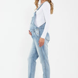 Pale Blue Denim Maternity Overalls | Ripe Maternity | CARRY | Maternity Store | Toronto Canada