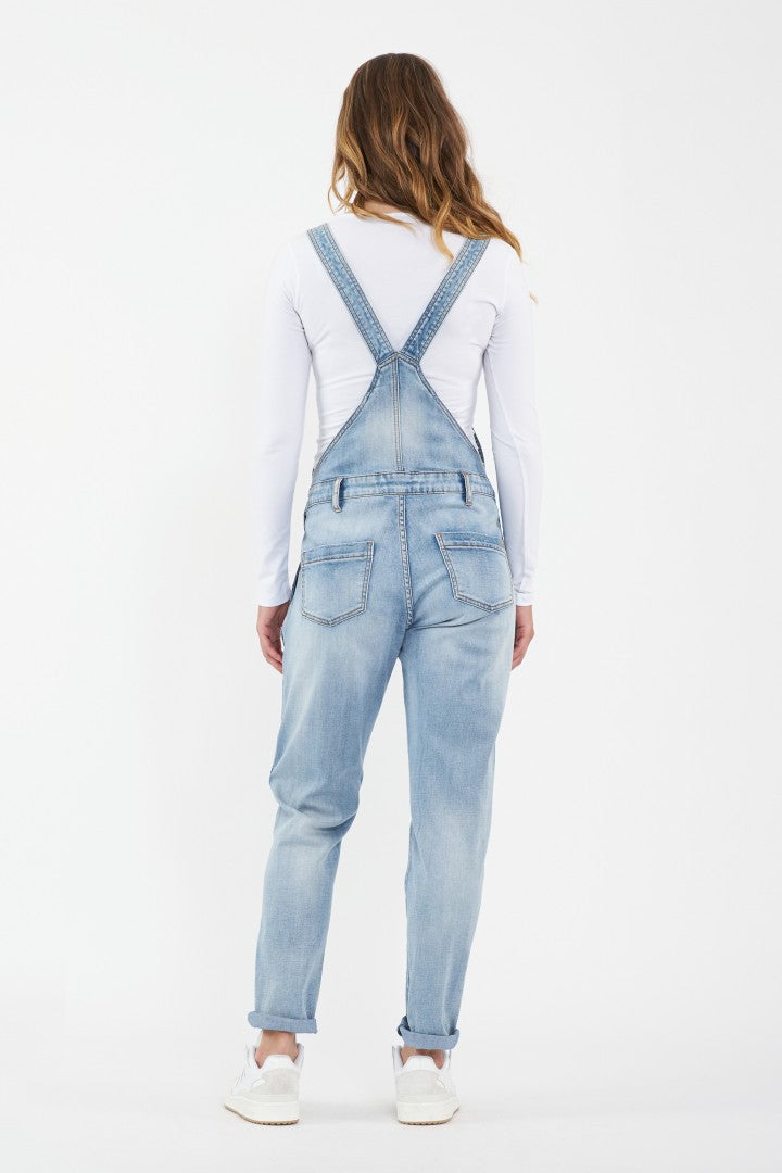 Pale Blue Denim Maternity Overalls | Ripe Maternity | CARRY | Maternity Store | Toronto Canada