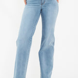 Kyle Light Blue Wide Leg Maternity Jeans | Ripe | CARRY | Toronto Canada