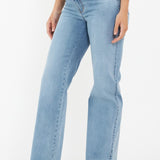 Kyle Light Blue Wide Leg Maternity Jeans | Ripe | CARRY | Toronto Canada