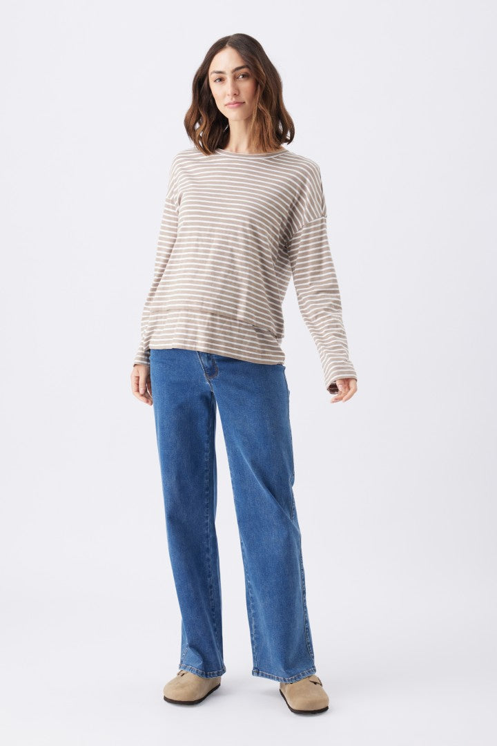 Kyle Wide Leg Maternity Jeans (True Blue) | Ripe Maternity