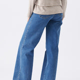 Kyle Wide Leg Maternity Jeans (True Blue) | Ripe Maternity