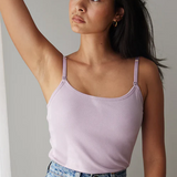 Soft Ribbed Nursing Tank
