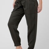 Off Duty Olive Tencel Maternity Pant | Ripe Maternity | CARRY | Toronto Canada