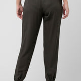 Off Duty Olive Tencel Maternity Pant | Ripe Maternity | CARRY | Toronto Canada