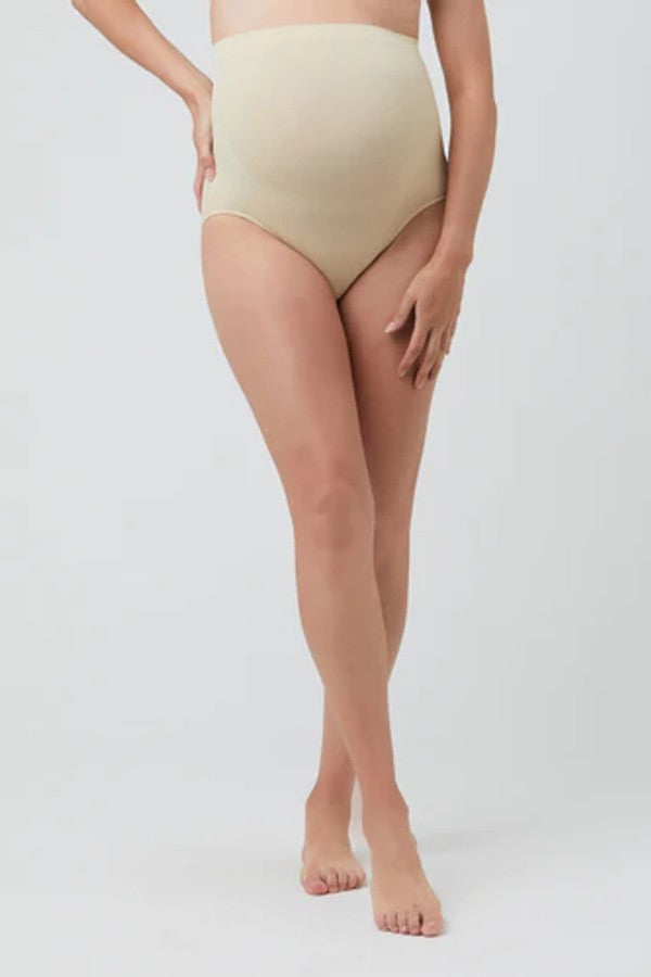 Women's Seamless Maternity Shapewear For Es. Mid-thighs Pregnancy Underwear.  S-2xl-2