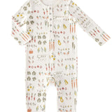 Henley Romper (Veggie Patch) | Pehr Canada