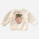 Strawberry Pullover Sweater