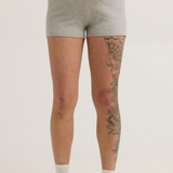 Soft Modal Rib Maternity Short (Grey) | CARRY