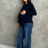 Brie Layered Nursing Sweater