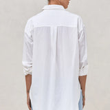 White Maternity Cotton Shirt | Bae The Label