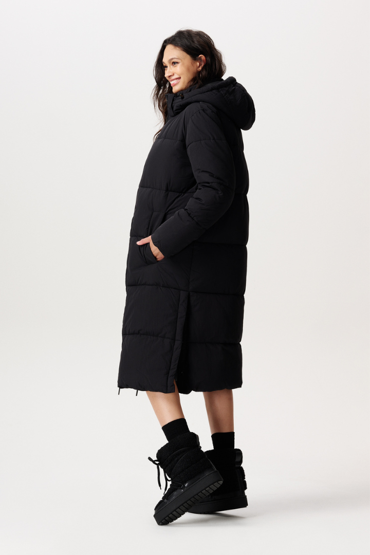 Teavu 3-in-1 Maternity Winter Coat (Black) | Noppies