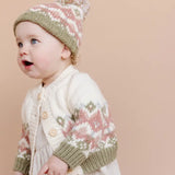 Fairisle Knit Cardigan