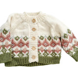 Fairisle Knit Cardigan