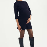 Andie Knit Nursing Dress - Waffle | CARRY | Maternity and Nursing Dresses Canada