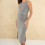 Andie Stripe Nursing Dress