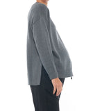 Maternity Knit Sweater (Charcoal) | Bae The Label Canada