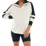 Polo Nursing Sweatshirt | Bae The Label Canada