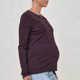 Whispers Long Sleeve Nursing Top