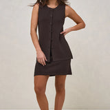 Sunday Best Button Vest