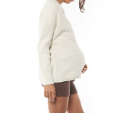 Bound To Be Button Sweater | Bae The Label | Carry Maternity | Maternity and Nursing Sweaters Canada