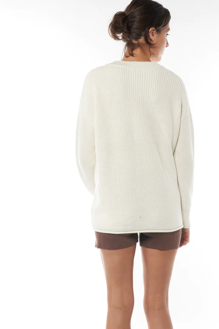 Bound To Be Button Sweater | Bae The Label | Carry Maternity | Maternity and Nursing Sweaters Canada