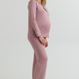 Shop Softest Pajamas For Lounging (Peony) | Maternity PJs | CARRY