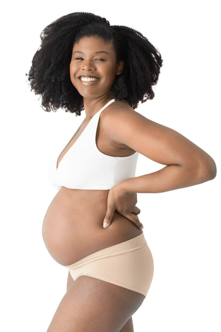 Maternity Underwear 4 Pack Cotton Under Bump Pregnancy Underwear