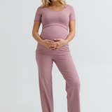 Soft Essential Bamboo Nursing Lounge Set (Peony) | CARRY