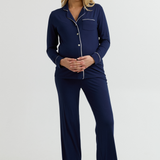 Shop Softest Pajamas For Lounging (Navy) | Maternity PJs | CARRY