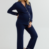 Shop Softest Pajamas For Lounging (Navy) | Maternity PJs | CARRY