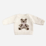 Teddy Bear Baby Sweater