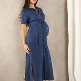 Blyth Maxi Shirt Dress