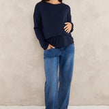 Brie Layered Nursing Sweater