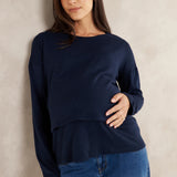 Brie Layered Nursing Sweater